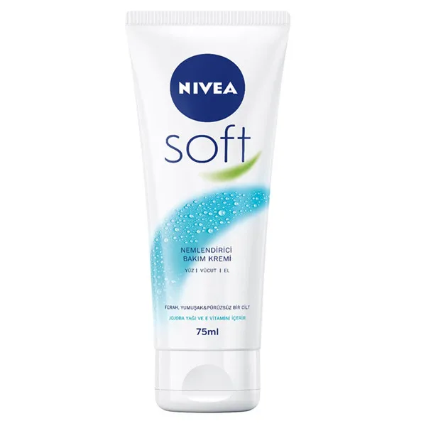 کرم مرطوب کننده و نرم کننده نیوآ مدل SOFT حجم 75 میلی لیتر