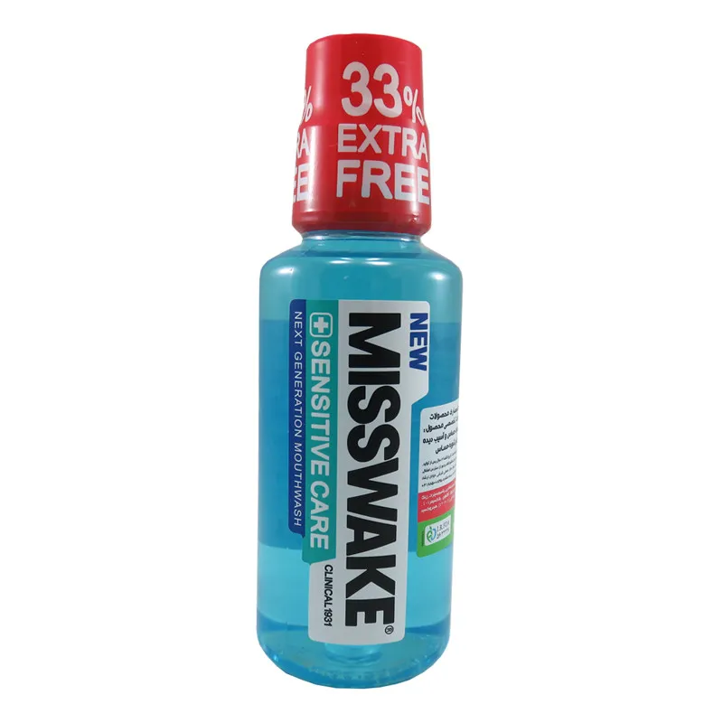 دهان شویه میسویک مدل Sensitive Care حجم 400 میلی لیتر