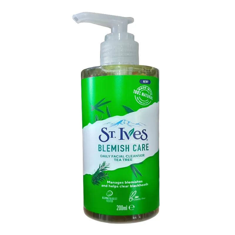 ژل شستشو صورت اس تی ایوز مدل TEA TREE حجم 200 میلی لیتر - تصویر 2
