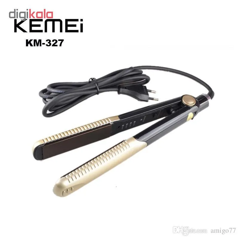 اتوی مو کیمی مدل km-327 - تصویر 5