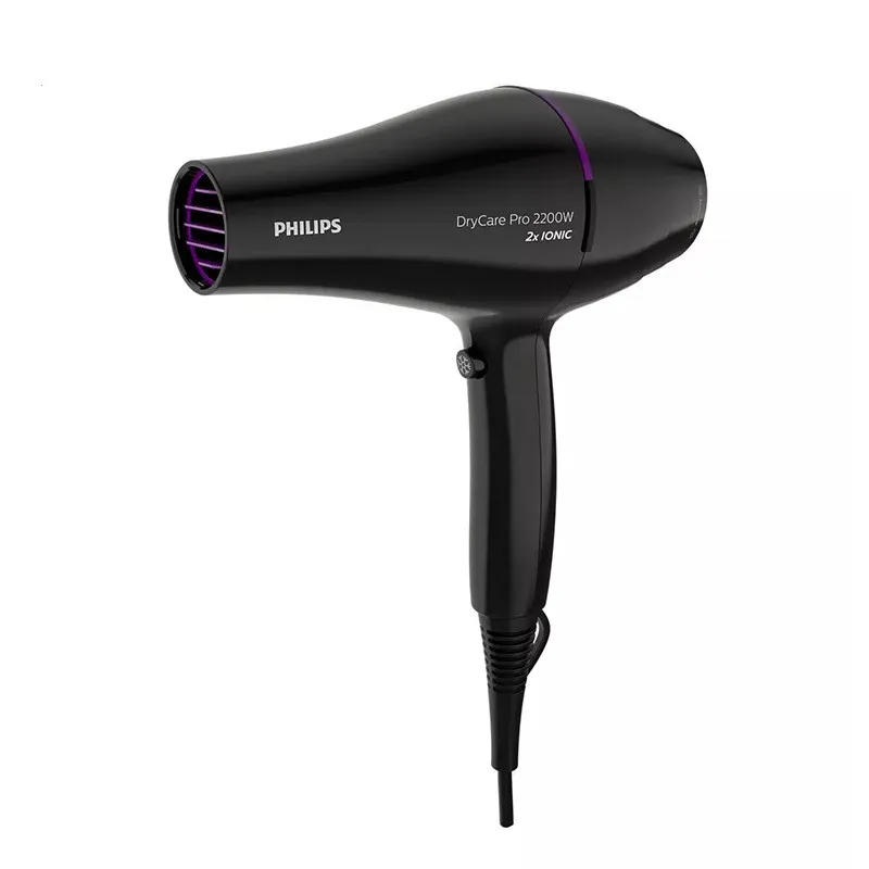 سشوار حرفهای 2200 وات فیلیپس مدل Advanced 2200w، موتور AC، وزن 400 گرم، المنت تیتانیوم، دارای سری دیسپانسر، متمرکزکننده پهن با ویژگی صافکنندگی، حجمدهندگی، با قابلیت فناوری تولید یون - تصویر 2