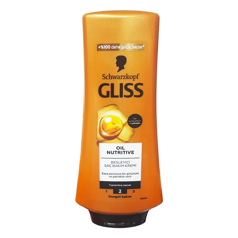 نرمکننده مو گلیس مدل NUTRITIVE OIL 2 حجم 360 میلیلیتر - تصویر 2