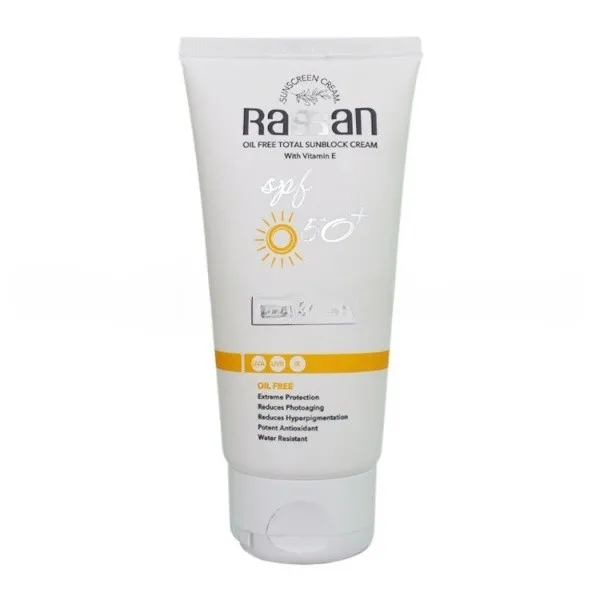 کرم ضد آفتاب بدون رنگ راسن spf50 مدل potent مناسب انواع پوست حجم 40 میلی لیتر - تصویر 3