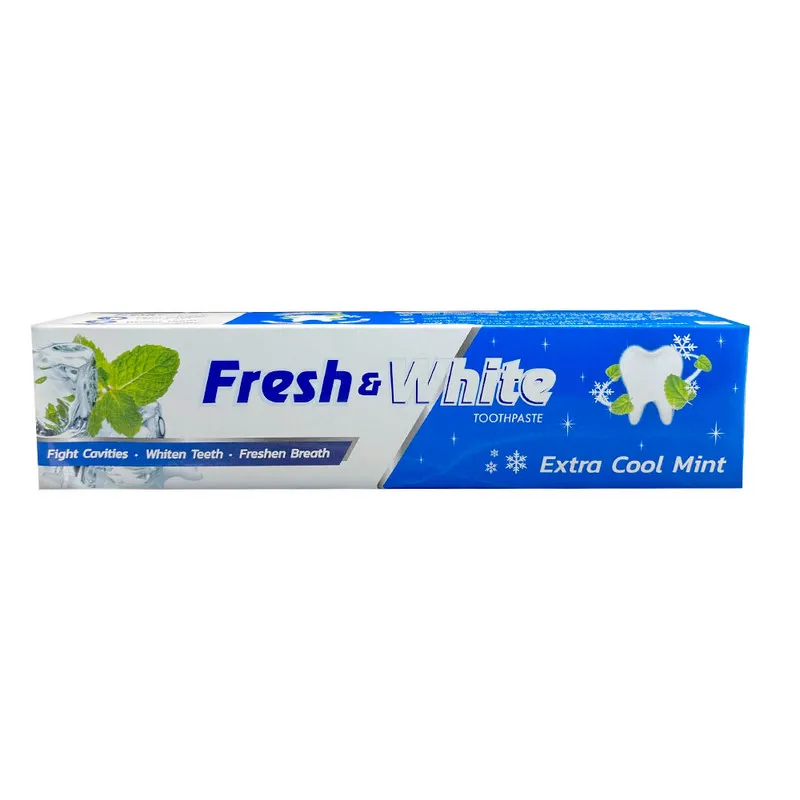 خمیردندان فرش اند وایت مدل COOL MINT وزن 160 گرم - تصویر 2