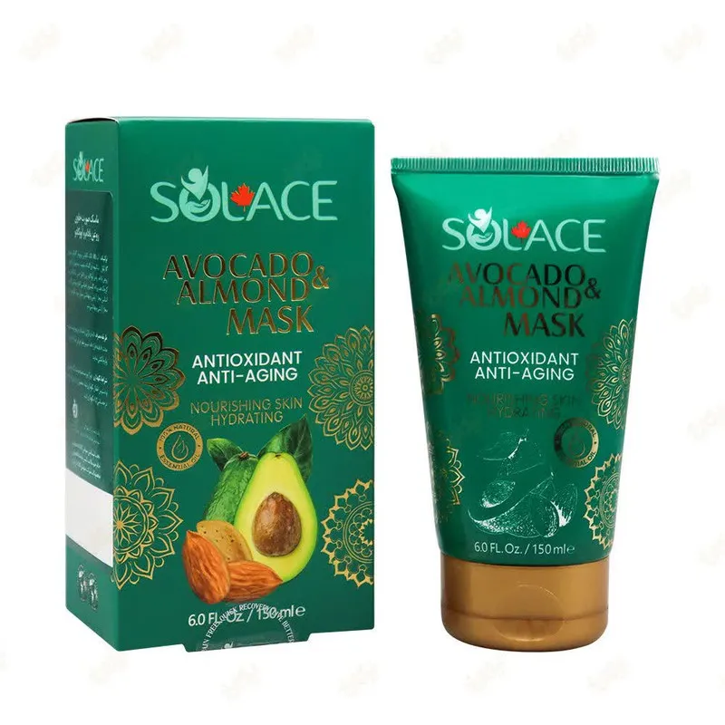 ماسک صورت سولس مدل روغن بادام و آووکادو حجم 150 میلی لیتر - تصویر 2