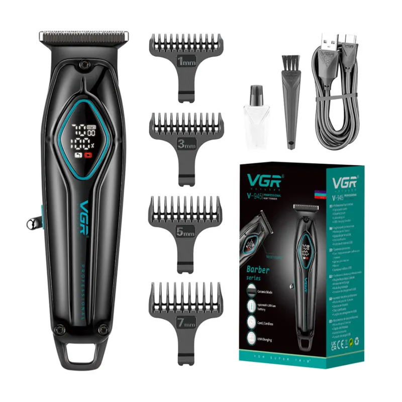 ماشین اصلاح موی سر و صورت وی جی ار مدل V-945 - تصویر 3