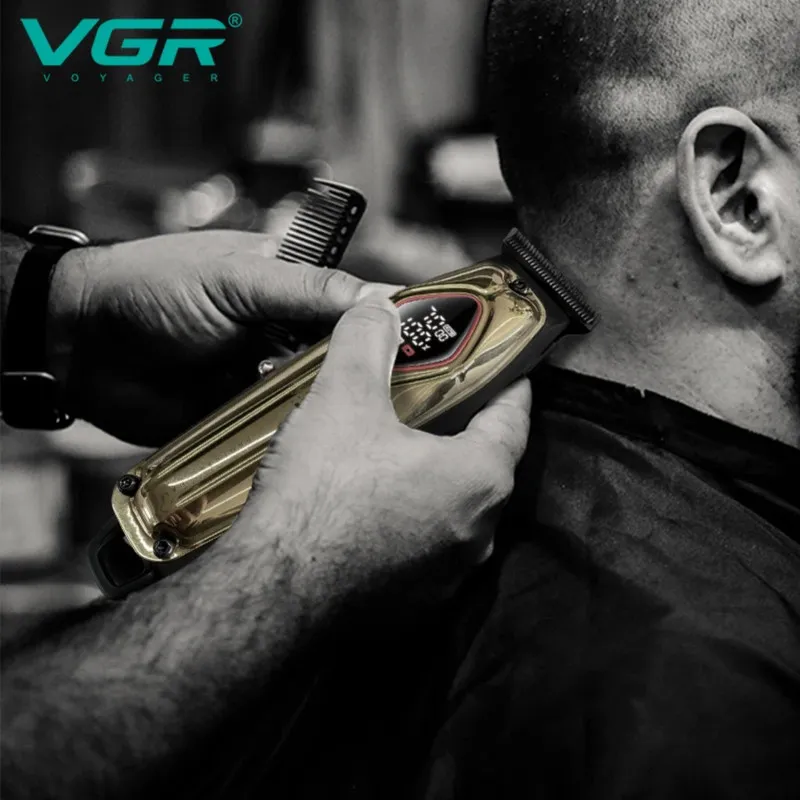 ماشین اصلاح موی سر و صورت وی جی ار مدل V-945 - تصویر 6