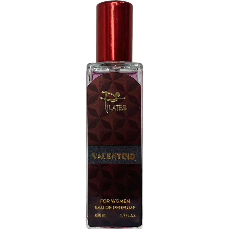عطر جیبی زنانه پیلاتس مدل ولنتینو حجم 30 میلی لیتر
