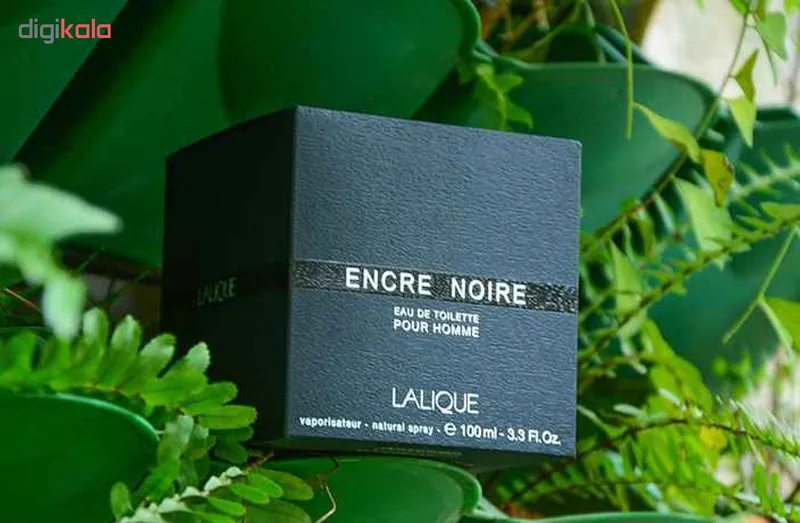 تستر ادوتویلت مردانه لالیک مدل ENCRE NOIRE حجم 100 میلی لیتر - تصویر 2