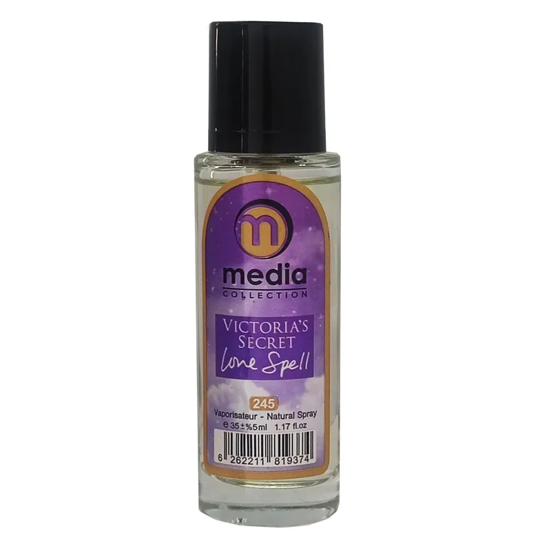 عطر جیبی زنانه مدیا مدل victoria secret love spell حجم 35 میلی لیتر  - تصویر 2