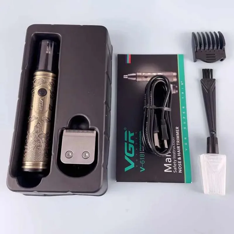 ماشین اصلاح موی سر و صورت وی جی ار مدل V-618 - تصویر 2