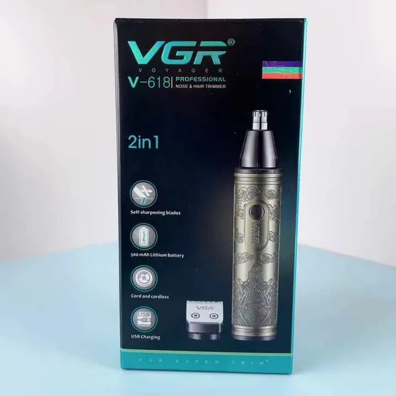 ماشین اصلاح موی سر و صورت وی جی ار مدل V-618 - تصویر 3