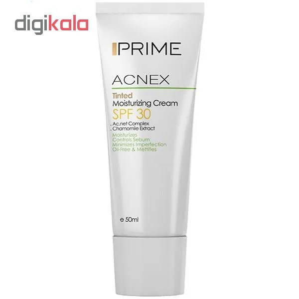 کرم مرطوبکننده رنگی پرایم مدل Acnex Tinted SPF 30 حجم 50 میلیلیتر - تصویر 6