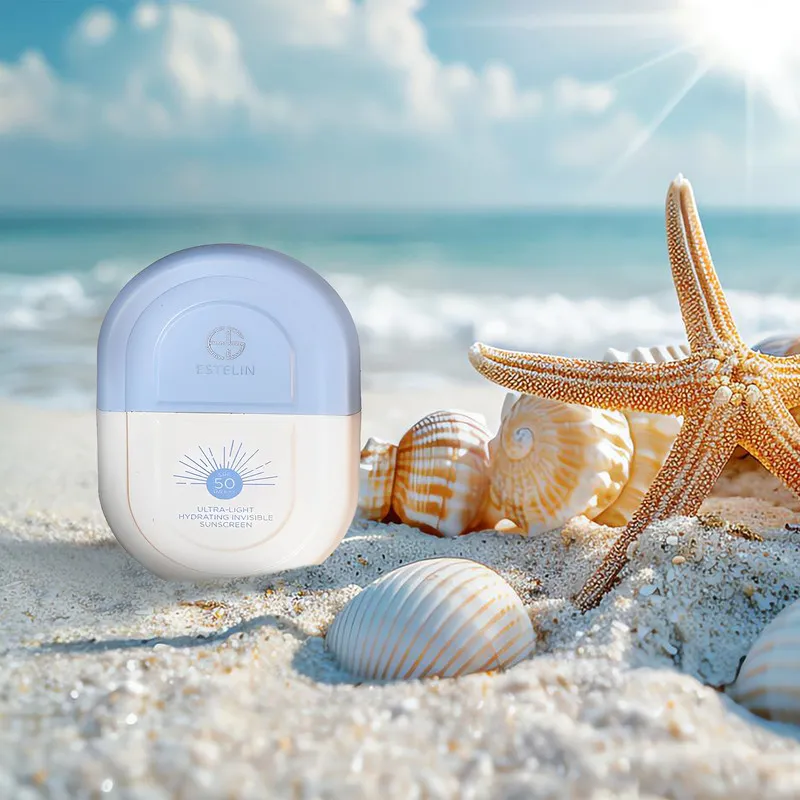 کرم ضد آفتاب بدون رنگ استلین، 50 SPF، مدل ultra light، مناسب انواع پوست و حجم 50 میلیلیتر، محافظت کننده در برابر اشعه UVA و UVB، بسیار سبک، +++ PA، آبرسان، ضد لک، با ماندگاری 2 ساعته - تصویر 4
