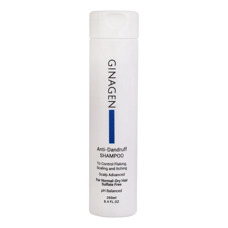 شامپو فری سولفات ضد شوره مو ژیناژن مدل Scalp Advanced مناسب موهای خشک حجم 250 میلی لیتر