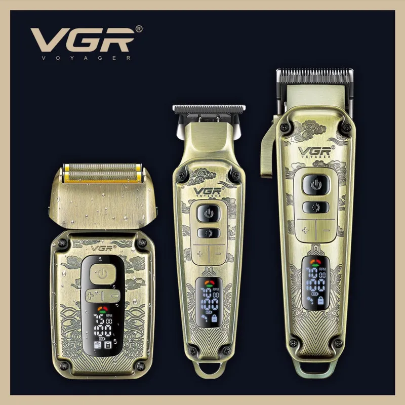 ماشین اصلاح موی سر و صورت وی جی ار مدل V-642 - تصویر 4