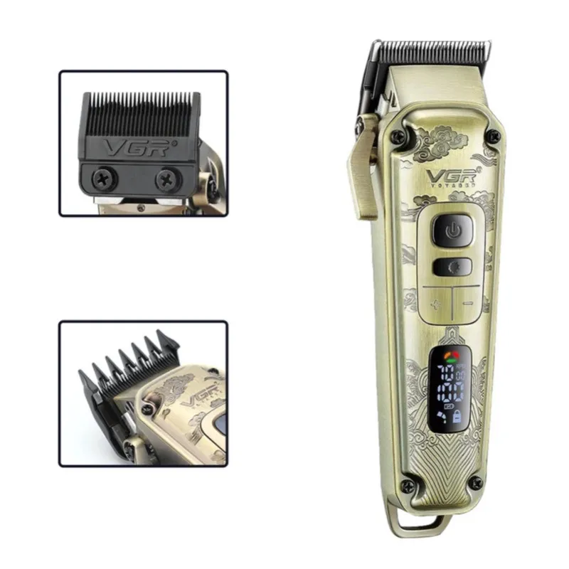 ماشین اصلاح موی سر و صورت وی جی ار مدل V-642 - تصویر 6