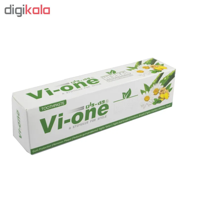 خمیر دندان وی وان گیاهی مدل Natural Herbal حجم 130 میلی لیتر - تصویر 3