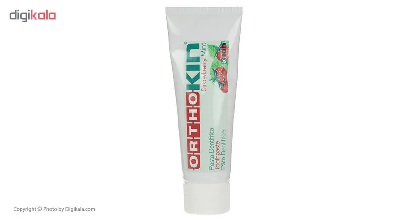 خمیر دندان ارتوکین مدل Strawberry Mint حجم 75 میلی لیتر - تصویر 2