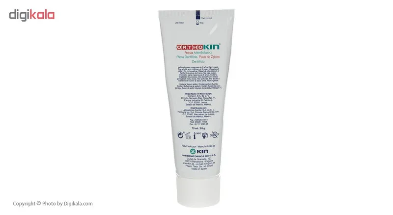 خمیر دندان ارتوکین مدل Strawberry Mint حجم 75 میلی لیتر - تصویر 3