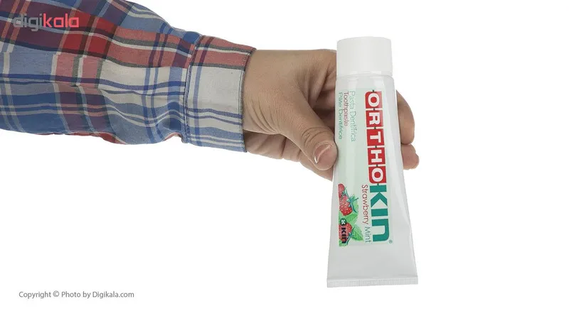 خمیر دندان ارتوکین مدل Strawberry Mint حجم 75 میلی لیتر - تصویر 5