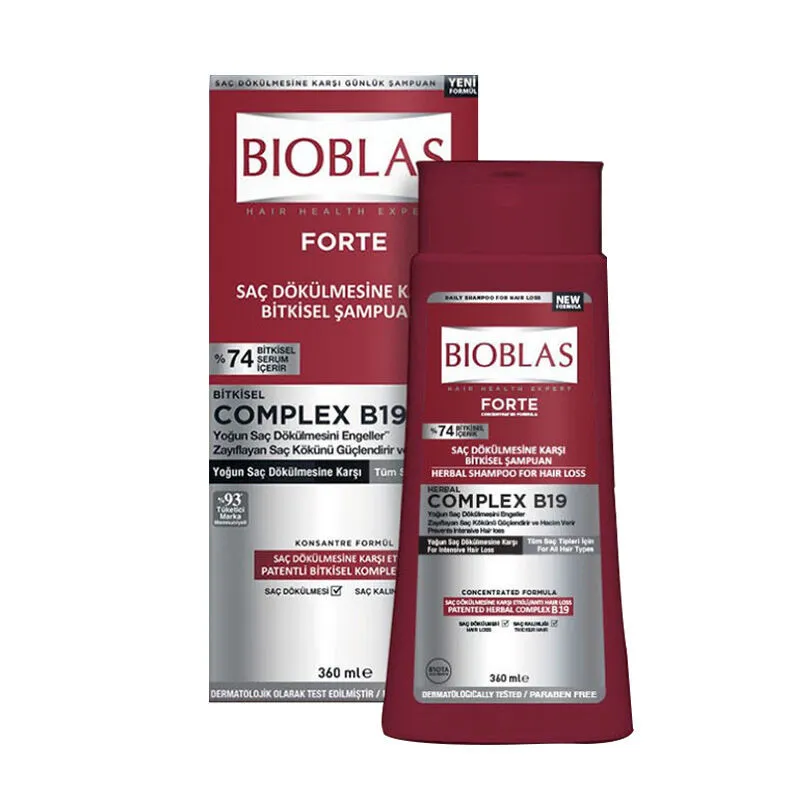 شامپو مو بیوبلاس مدل Forte Complex B19 حجم 360 میلی لیتر - تصویر 2