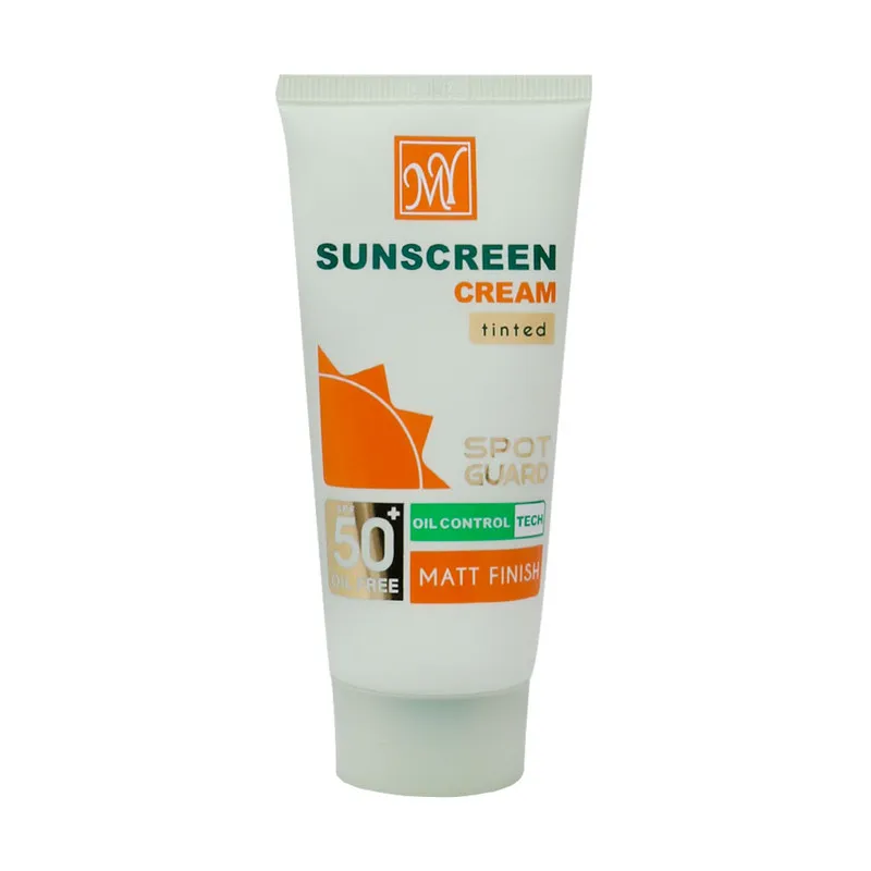 کرم ضد آفتاب رنگی مای spf50 مدل اسپارت گارد مناسب پوست های چرب حجم 50 میلی لیتر مجموعه دو عددی - تصویر 2