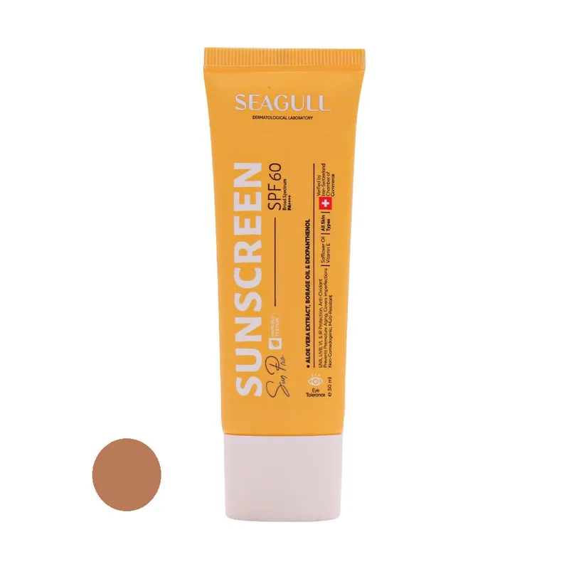 کرم ضد آفتاب رنگی سی گل SPF 60 مدل 908 مناسب برای پوست چرب و مختلط حجم 50 میلیلیتر - تصویر 2