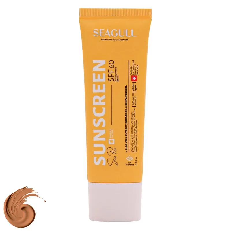 کرم ضد آفتاب رنگی سی گل SPF 60 مدل 908 مناسب برای پوست چرب و مختلط حجم 50 میلیلیتر - تصویر 3