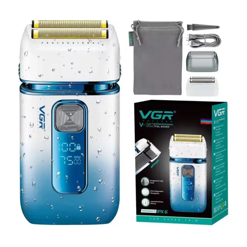 ماشین اصلاح موی سر و صورت وی جی ار مدل V-362 - تصویر 4