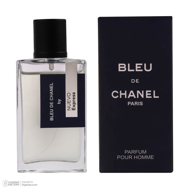 ادو پرفیوم مردانه نوو اکسپرس مدل Bleu De Chanel با رایحه خنک و تلخ حجم 50 میلی لیتر - تصویر 6
