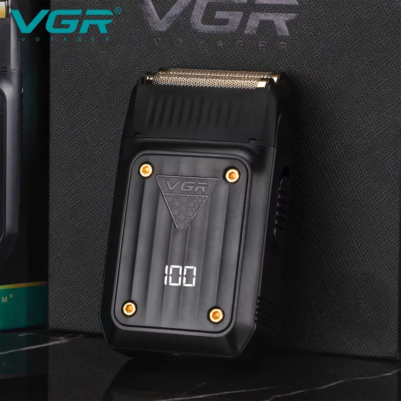 ست ماشین اصلاح موی صورت و بدن وی جی ار مدل v-363 - تصویر 5
