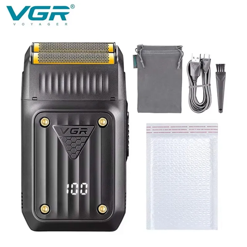 ست ماشین اصلاح موی صورت و بدن وی جی ار مدل v-363 - تصویر 6