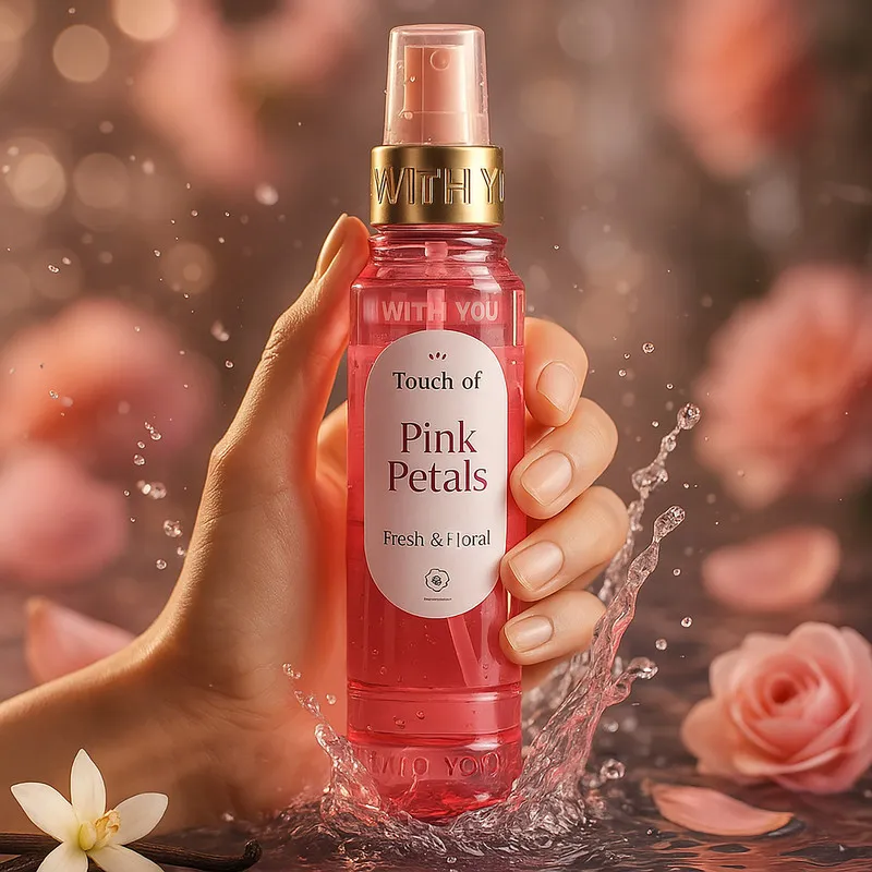 بادی اسپلش زنانه ویت یو مدل Petals حجم 150 میلی لیتر - تصویر 2