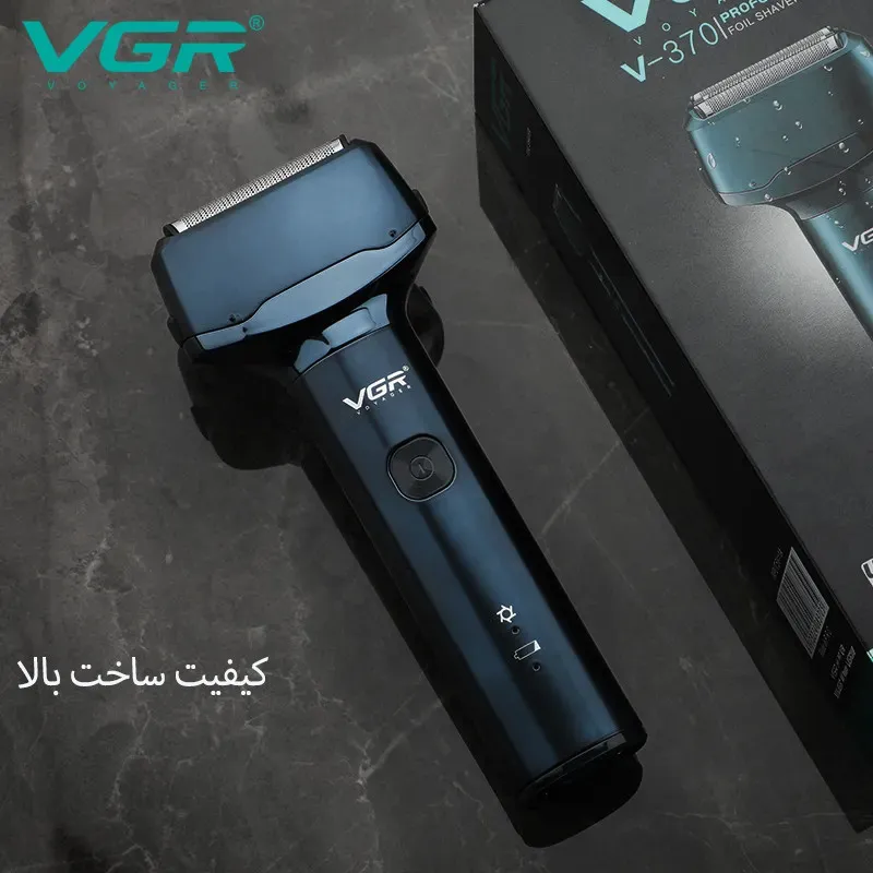 ماشین اصلاح موی صورت وی جی ار مدل V-370 - تصویر 3