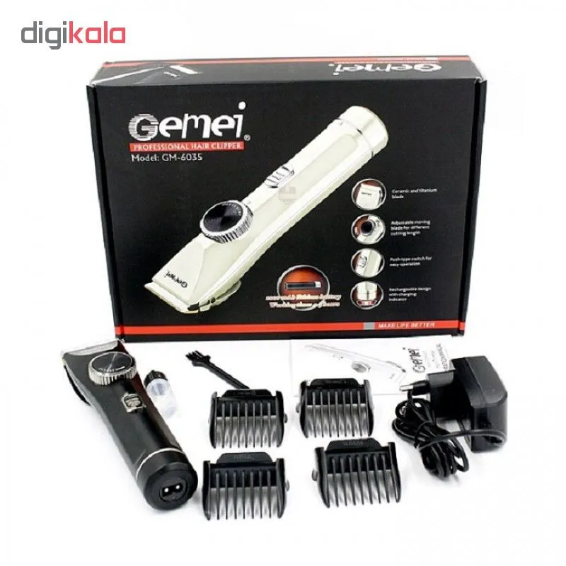 ماشین اصلاح موی سر جیمی مدل GM-6035 - تصویر 2
