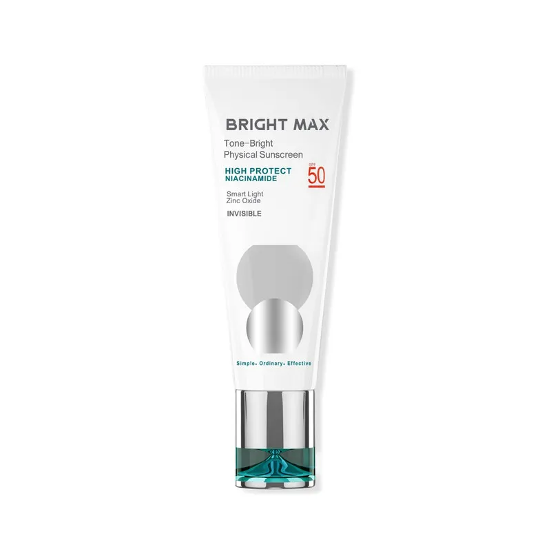 کرم ضد آفتاب بدون رنگ برایت مکس SPF 50 مدل PHY مناسب انواع پوست حجم 40 میلیلیتر - تصویر 2