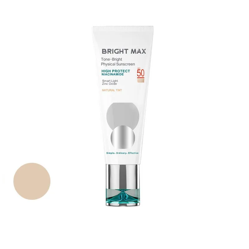 کرم ضد آفتاب رنگی برایت مکس SPF 50 مدل P02 مناسب انواع پوست‌ حجم 40 میلی‌لیتر - تصویر 2