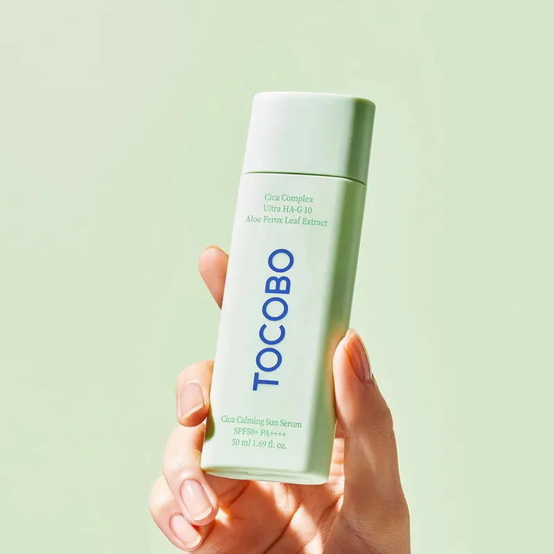 سرم ضد آفتاب بدون رنگ توکوبو Spf50 مدل Cica Calming مناسب انواع پوست حجم 50 میلیلیتر - تصویر 3