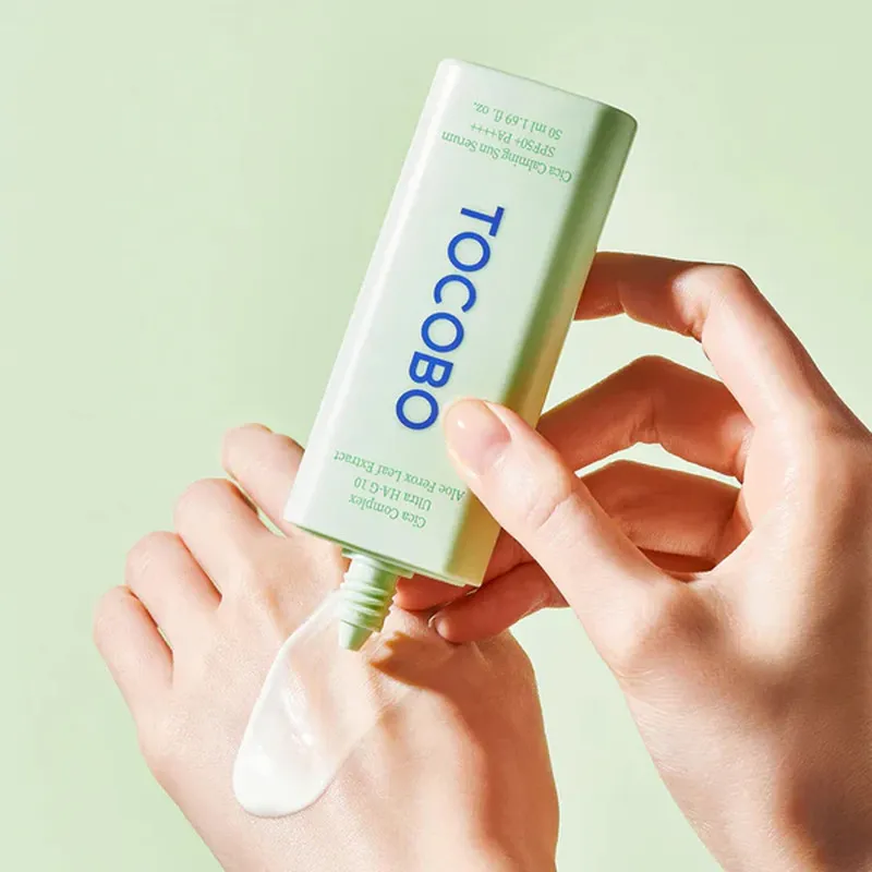 سرم ضد آفتاب بدون رنگ توکوبو Spf50 مدل Cica Calming مناسب انواع پوست حجم 50 میلیلیتر - تصویر 6