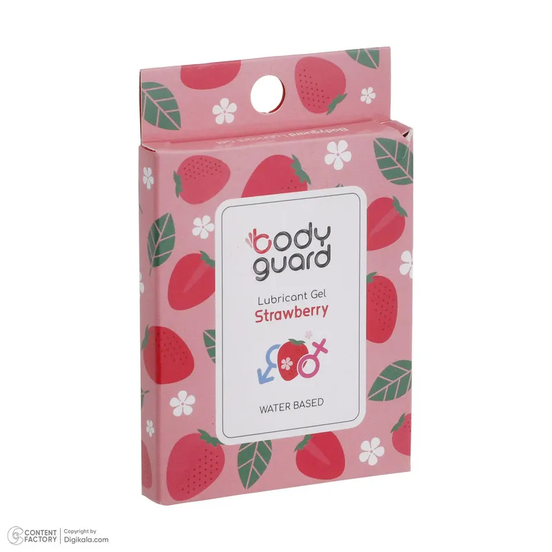 ژل لوبریکانت بادیگارد مدل Strawberry بسته 3 عددی - تصویر 4
