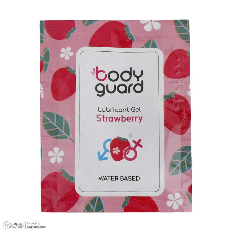 ژل لوبریکانت بادیگارد مدل Strawberry بسته 3 عددی - تصویر 5