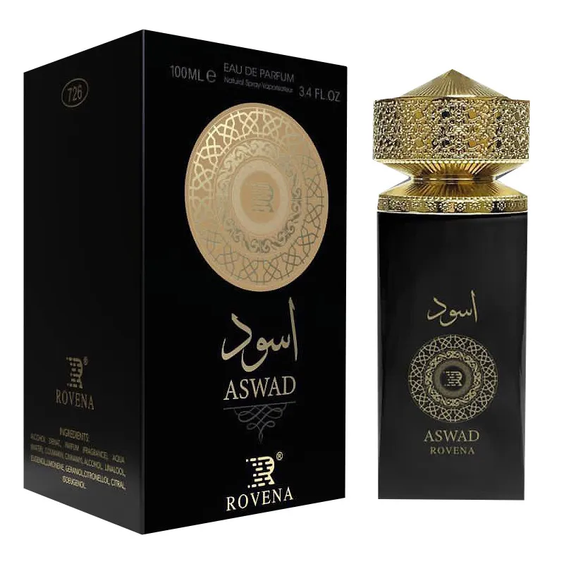 ادو پرفیوم مردانه روونا مدل Aswad حجم 100 میلی لیتر - تصویر 2