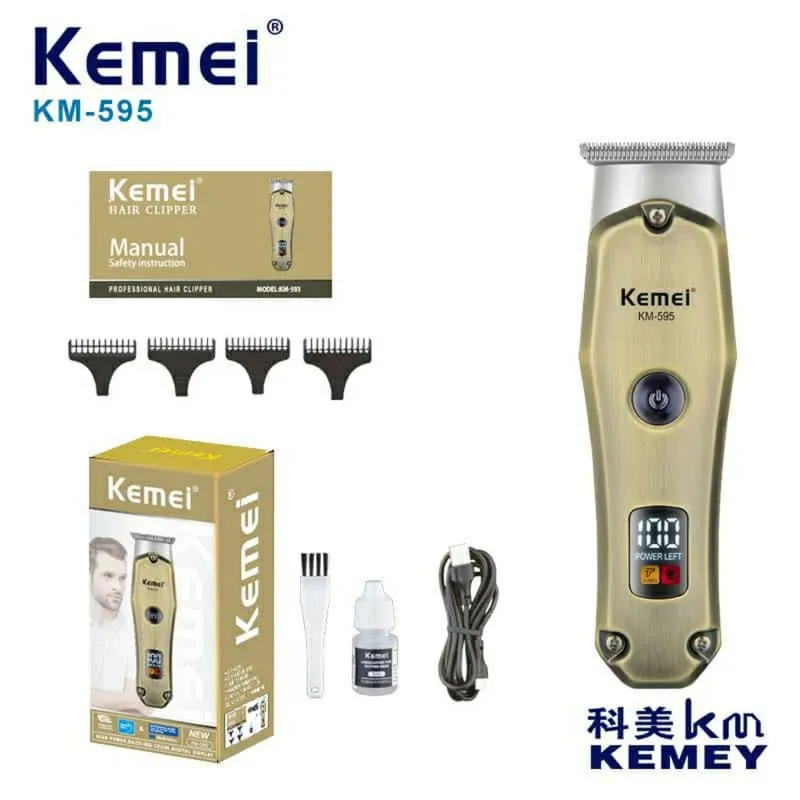 ماشین اصلاح موی سر و صورت کیمی مدل km-595 - تصویر 3