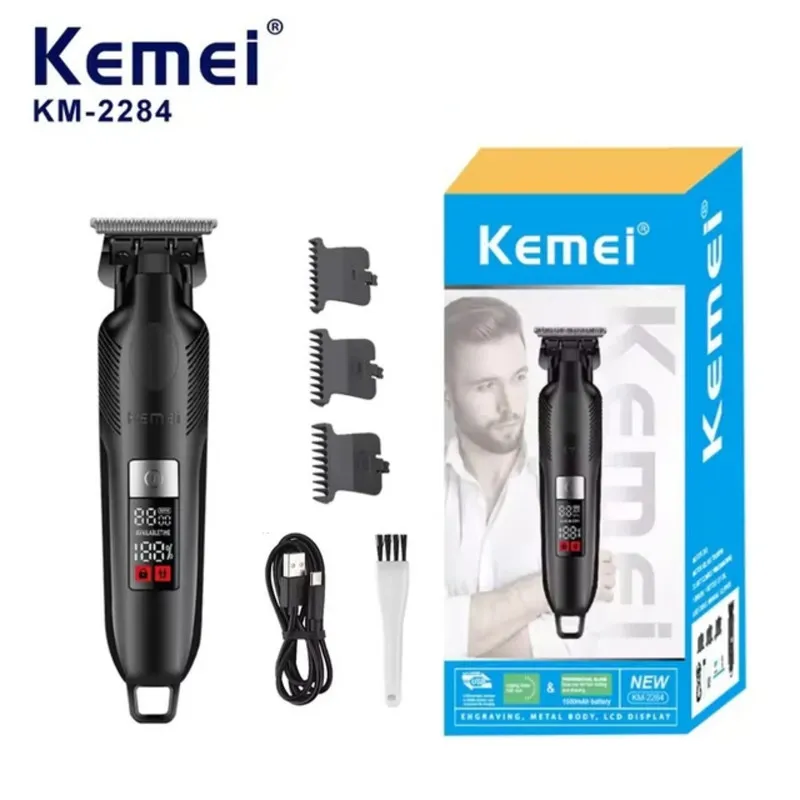 ماشین اصلاح موی سر و صورت شارژی کیمی مدل km-2284 - تصویر 4