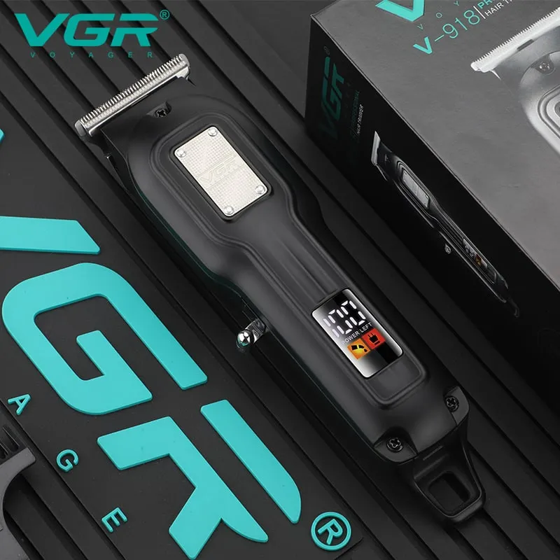ماشین اصلاح موی سر و صورت شارژی وی جی ار مدل V-918 - تصویر 4