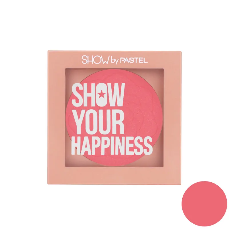 رژگونه پاستل مدل HAPPINESS شماره 202 - تصویر 3