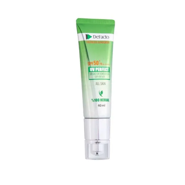 کرم ضد آفتاب بدون رنگ دفکتو SPF 50 مدل 00 0 مناسب انواع پوست حجم 40 میلیلیتر - تصویر 2