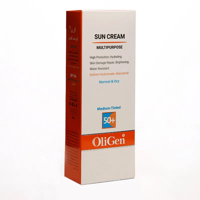 کرم ضد آفتاب رنگی الی ژن SPF 50 مدل M_T_D مناسب پوستهای خشک و معمولی حجم 50 میلیلیتر - تصویر 2
