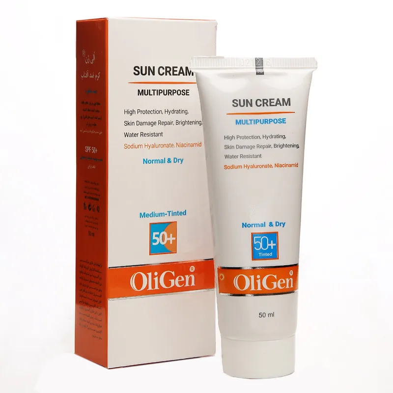 کرم ضد آفتاب رنگی الی ژن SPF 50 مدل M_T_D مناسب پوستهای خشک و معمولی حجم 50 میلیلیتر - تصویر 3